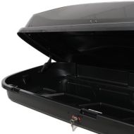 Автобокс Junior Easy 180x78x40cm с 85 mm крепежи, с ключ, 430 литра - черен