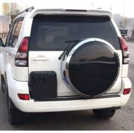 Спойлер антикрило за Toyota Prado  J120 (2003-2009) с трети стоп - черен гланц