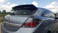 Спойлер антикрило за Volkswagen Golf 5 (2003-2008) GTI / Opel Astra H (2004-2008) GTC - черен гланц