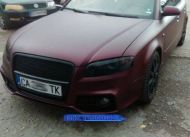 Предна броня за Audi A4 B7 8E (2004-2008) - S-Line Design с черна решетка без отвори за парктроник