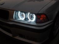 Ангелски Очи CCFL за BMW E36 / E38 / E39 - Бял цвят