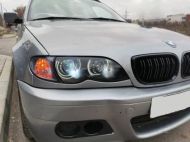 Ангелски Очи CCFL за BMW E46 седан, комби (1998-2005) / купе (1998-2003) - Бял цвят
