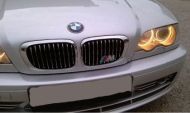 Ангелски Очи CCFL за BMW E46 седан, комби (1998-2005) / купе (1998-2003) - Жълт цвят