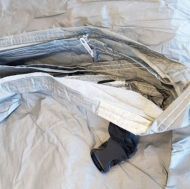 Покривало за кола ватирано отвътре, с цип за шофьорската врата и джобове за огледала - размер SUV 520x180x150cm