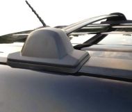 Напречни греди за багажник за Honda CRV (2007-2011) - черни за фабрични отвори