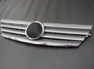Решетка за Mercedes C203 Coupe (2000-2007) - 4 ребра хром