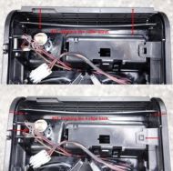Капаче за централна конзола на BMW X5 E70, X6 E71 (2007+)