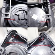 Капаче за централна конзола на BMW X5 E70, X6 E71 (2007+)