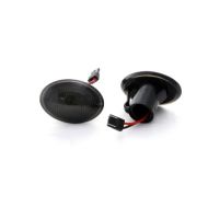 Диодни мигачи за FIAT 500 (2007+) / FORD KA (2008+) / LANCIA YPSILON - smoke