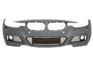 Предна Броня за BMW F30 (2011+) - M-Tech с отвори за парктроник