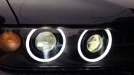 Ангелски Очи Лайтбар Дизайн за BMW E36 / E38 / E39 - Бял цвят