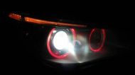 5W Лед крушки за ангелски очи за BMW E39 / E60 / E53 X5 / E65 / E87 / E63  - червен цвят