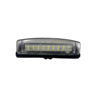 Плафони за осветление на задния номер за Toyota Camry (2006+) / Avensis Verso / Prius (2001+) / Lexus LS/GS/RX 200/300/430 / Mitsubishi Colt (2003+)
