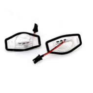 Плафони за осветление на задния номер за Honda CR-V Jazz, HR-V, FR-V, 69x38 mm