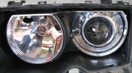 Биксенон лупи за вграждане MINI Метални - за BMW E46 с фабричен дизайн - ретрофит
