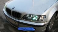 Биксенон лупи за вграждане MINI Метални - за BMW E46 с фабричен дизайн - ретрофит