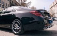 Боди Кит пакет за Mercedes W222 S-Class (2013-2020) - AMG S63 design пакет с накрайници