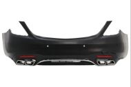 Боди Кит пакет за Mercedes W222 S-Class (2013-2020) - AMG S63 design пакет с накрайници