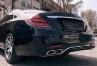 Боди Кит пакет за Mercedes W222 S-Class (2013-2020) - AMG S63 design пакет с накрайници