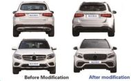 Body Kit - AMG Пакет за Mercedes GLC SUV X253  (2015-2019) - AMG S63 Design