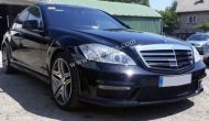 Предна броня за Mercedes W221 S-Class (2005-2011) - AMG Дизайн с LED