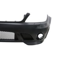 Предна броня за Mercedes C-Class W204 (2007-2011) sedan / combi - AMG look - без халогени и без отвори за парктроник