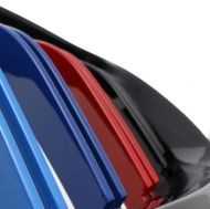 Решетки за BMW F10 / F11  (2010+) - двойни с три цвята