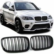 Решетки за BMW X5 E70 / X6 E71 (2007+) - Двойни  - Гланц