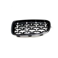 Решетки за BMW F30 (2011+) - Гланц - Diamond Design - хром / черно