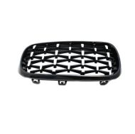 Решетки за BMW X5 F15 / X6 F16 (2013+) - Гланц - Diamond design - хром / черно