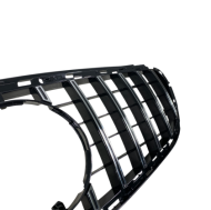 Решетка за Mercedes W212 E-Class (2014-2015) chrome/black - GT