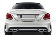 Лип спойлер за багажник Mercedes W205 C-Class (2014+) - AMG Design