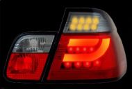 Диодни стопове BMW E46 седан (2001-2005) Light bar design - хром