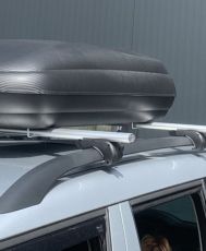 Греди напречни за багажник за кола - за стандартни надлъжни релси - 120cm с ключ