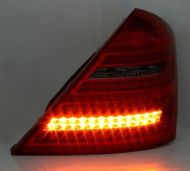 Диодни стопове за Mercedes W221 S-Class (2005-2011) - с опушен мигач