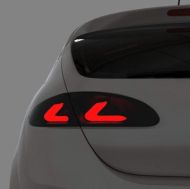 Диодни стопове SEAT LEON 1P (2005-2009) - Lightbar design опушени