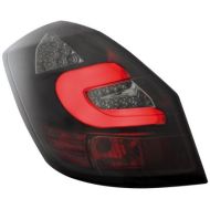 Диодни стопове  SKODA FABIA II 5 врати  (2007-2014) - опушени