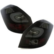 Диодни стопове  SKODA FABIA II 5 врати  (2007-2014) - опушени