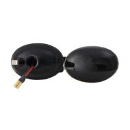 Диодни мигачи за калник за Mini Cooper R55,R56,R57,R58,R59 (2006-2013) - опушени с бягащ мигач
