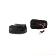 Диодни мигачи за калник за Citroen Berlingo, Jumpy, Saxo, Xsara, Xantia / Peugeot 106, 306, 806, Partner, Jumpy / Fiat Scudo, Ulysse - опушени с бягащ мигач