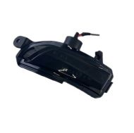 Диодни мигачи за странични огледала за Skoda Fabia (2014+), Rapid (2012+) / Seat Toledo (2012+) - опушени с бягащ мигач