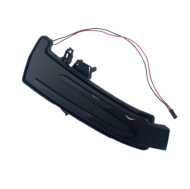 Диодни мигачи за странични огледала за Mercedes A-class W176, B-Class W246, E-Class W212, C-Class W204, CLA, GLA X156, GLK X204, S-Class W221 (2009-2013), CLS W218 (2010-2018) - опушени с бягащ мигач