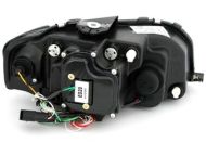 Кристални фарове Lightbar Design за Audi A3 (2003-2008) - черни