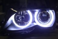 Кристални фарове за BMW E46 седан (2001-2005) - черни