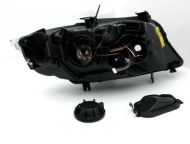 Кристални фарове  Angel Eyes BMW E90  (2005-2009) - черни