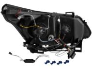 Кристални фарове за BMW E60 (2003-2007) - черни
