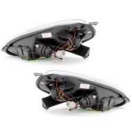 Кристални фарове  FIAT Grande PUNTO (05+) - черен