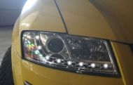 Кристални фарове FIAT STILO 3 врати (2001-2008)  - хром