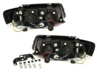 Кристални фарове  Dayline VW PASSAT 3B/ B5 (97-00)  - черни