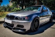 Ангелски Очи кристални за BMW E46 с лупи седан, комби (1998-2005) / E46 купе (1998-2003) - U-Design - с два цвята